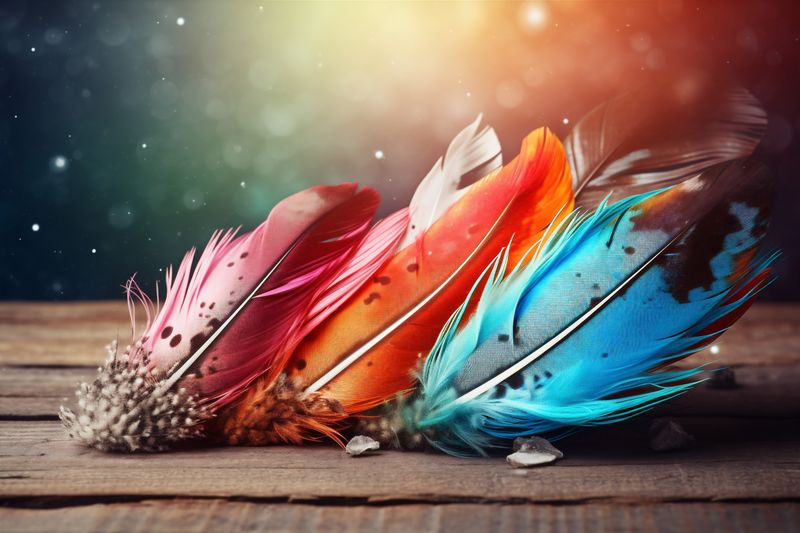 rustic design wood background bokeh wooden interior table flowers leaf board. Generative AI.