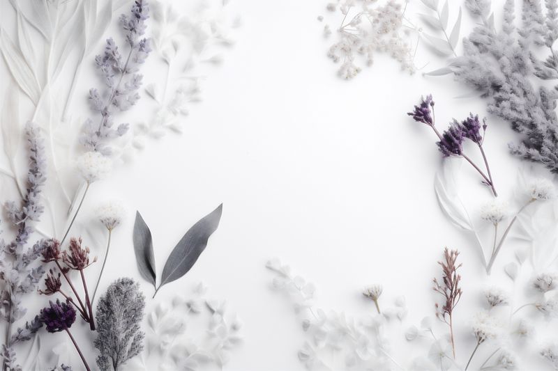 decoration nature white flower blossom spring celebration background beautiful floral wedding. Generative AI.