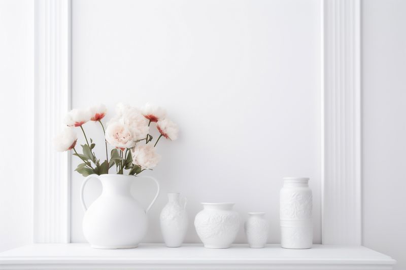 nature flower celebration background day blossom wedding spring white mother's beautiful floral. Generative AI.