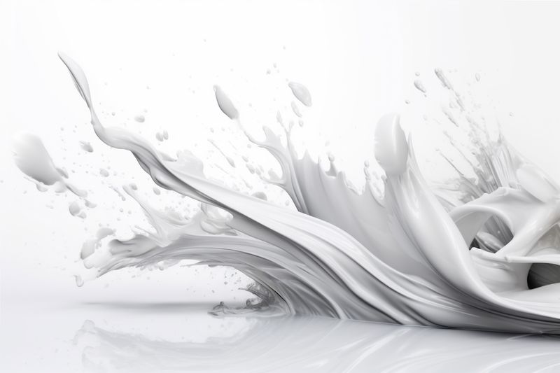 greeting white wedding spring celebration nature beautiful background floral flower blossom. Generative AI.