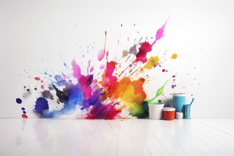 background beautiful floral natural nature white celebration blossom spring wedding flower. Generative AI.