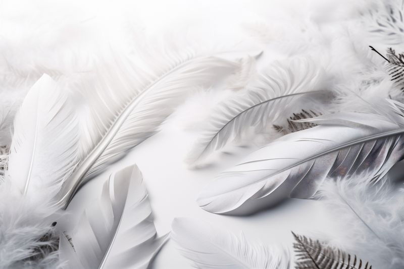 floral white spring background flower blossom wedding beautiful celebration green nature. Generative AI.