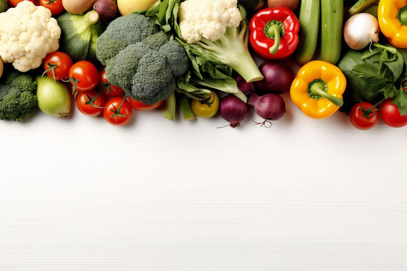 background tomato collection vegetable healthy vegetarian fruit isolated white green food. Generative AI.