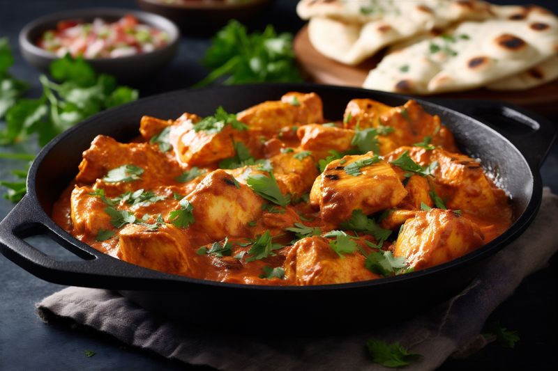 rice masala traditional background indian healthy dark chicken hot sauce asian. Generative AI.