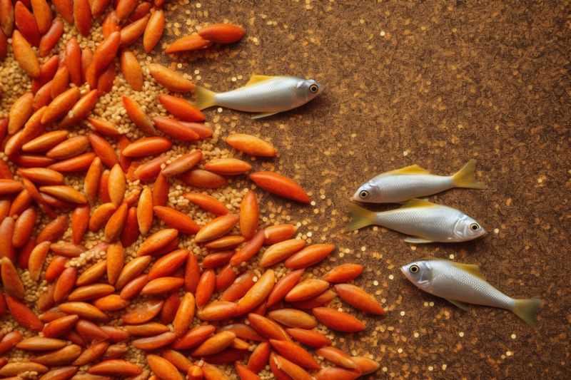 healthy salt raw seafood smoked fish meal dinner food background fresh. Generative AI.