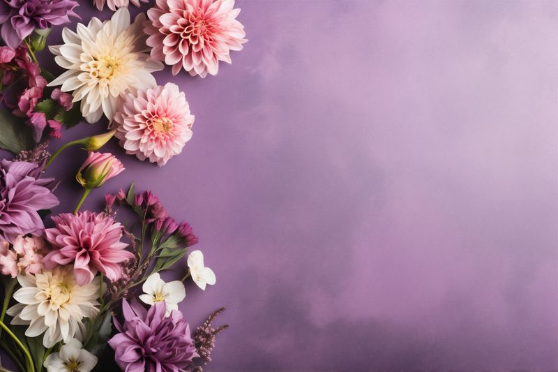 background blossom pink nature valentine wedding floral flower leaf bloom bouquet. Generative AI.