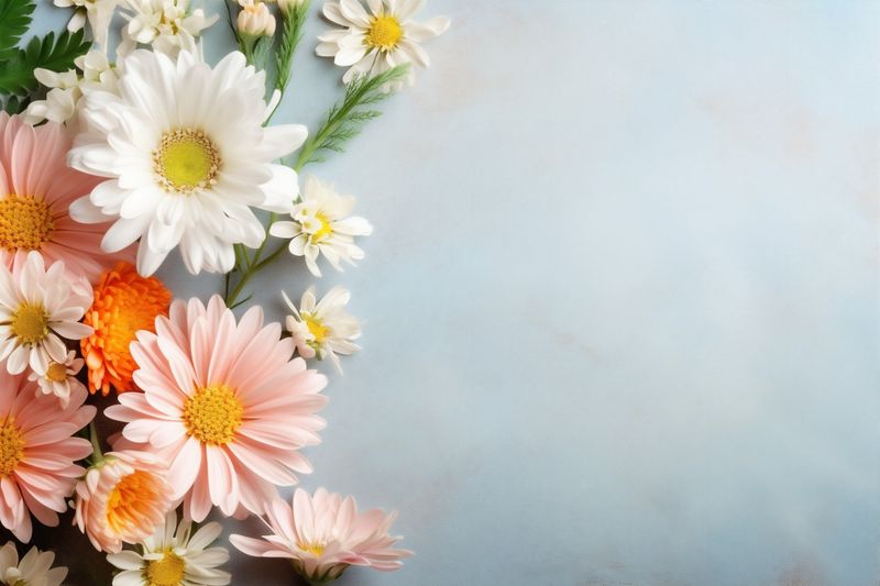 nature bouquet floral wedding valentine leaf pink flower blossom background rose. Generative AI.