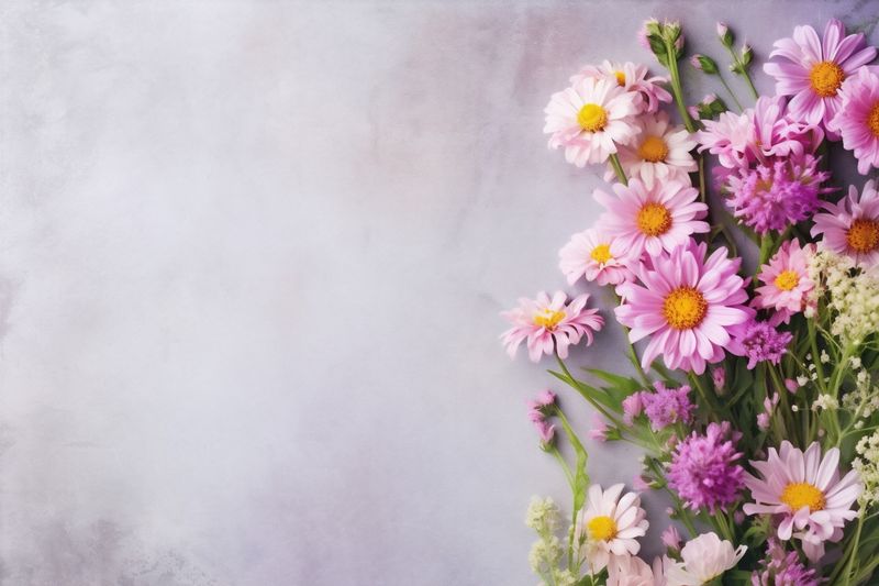 for nature floral leaf background text space wedding pink blossom flower valentine bouquet. Generative AI.