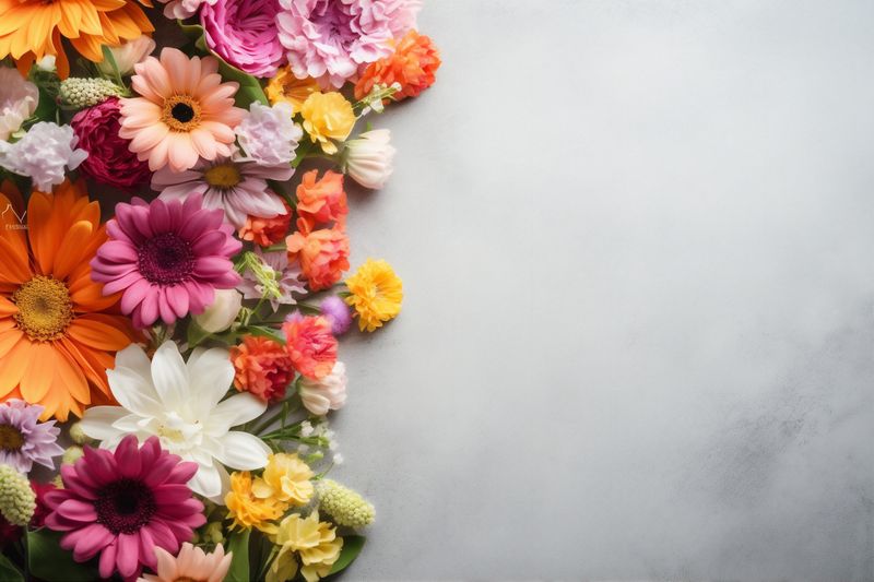 valentine bouquet background pink leaf floral blossom flower pastel wedding nature. Generative AI.