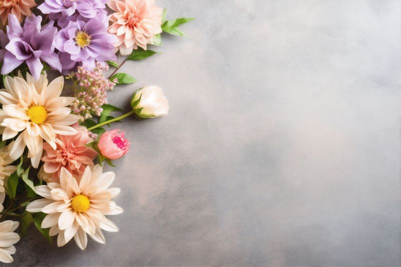 pink wedding floral valentine bouquet flora leaf background blossom nature flower. Generative AI.