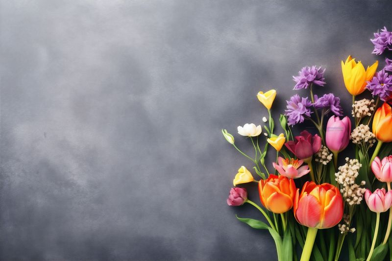 wedding pink background bouquet blossom flower valentine summer leaf floral nature. Generative AI.