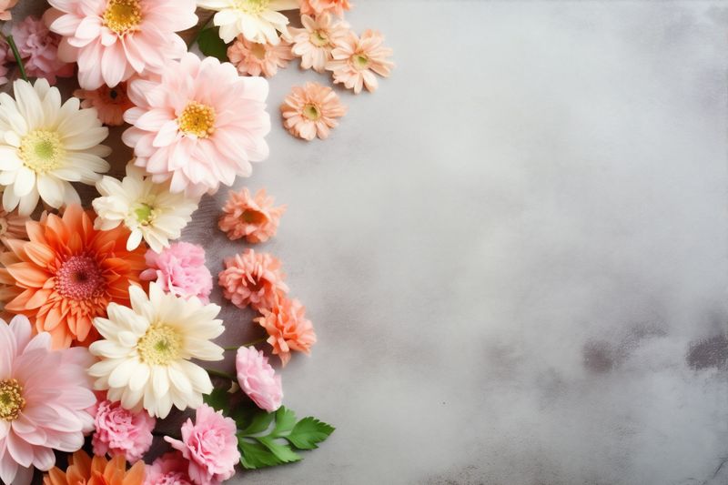 leaf green blossom background flower floral valentine bouquet nature wedding pink. Generative AI.