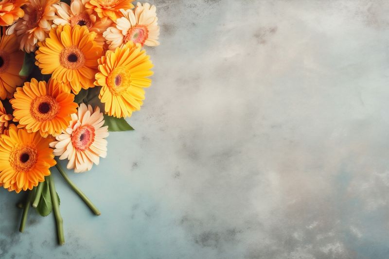 flower bouquet nature background floral valentine pink wedding blossom color leaf. Generative AI.