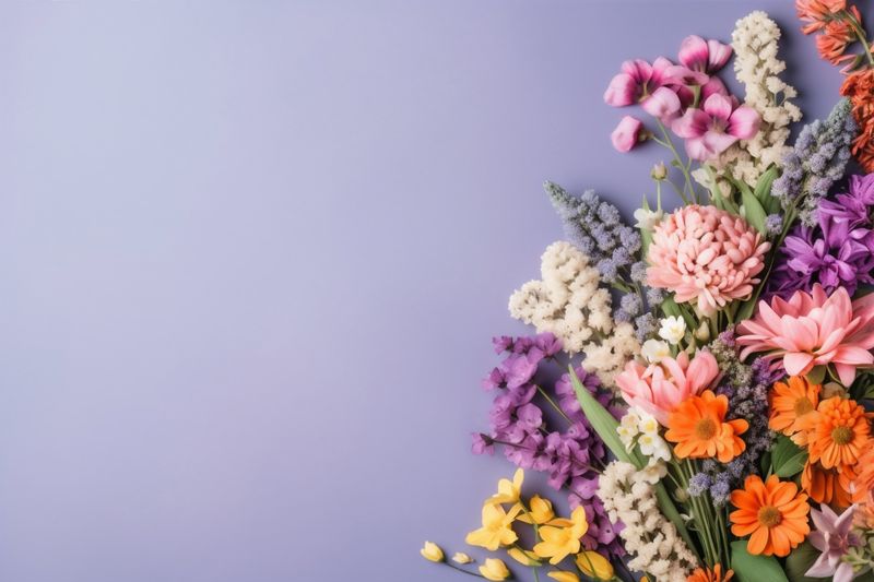 blossom wedding nature background bouquet flora pink floral flower valentine leaf. Generative AI.