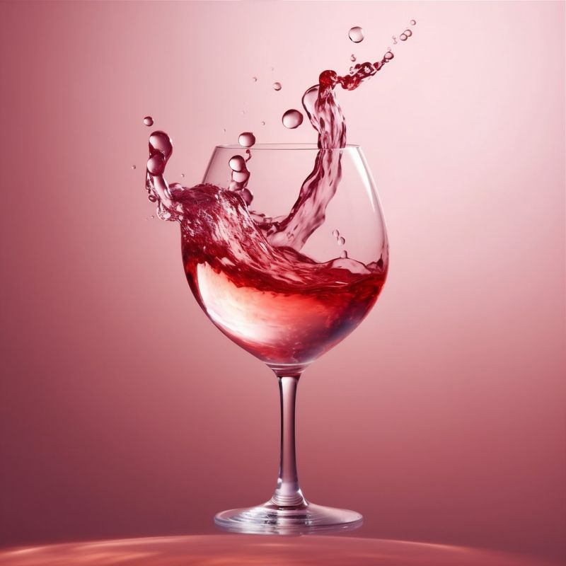 wine party liquid drink glass background alcohol gradient wine glass red closeup. Generative AI.