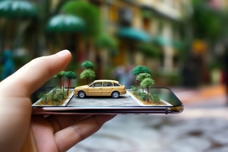 navigation map gps point mobile phone position location direction travel. Generative AI.