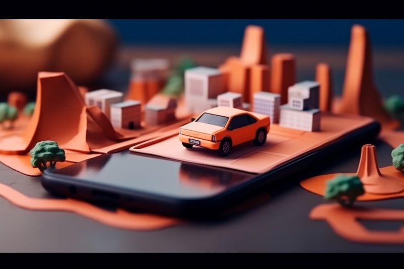 map gps location navigation travel position phone point direction mobile. Generative AI.