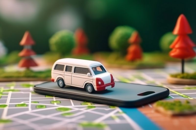 location position direction gps mobile travel map navigation point phone. Generative AI.