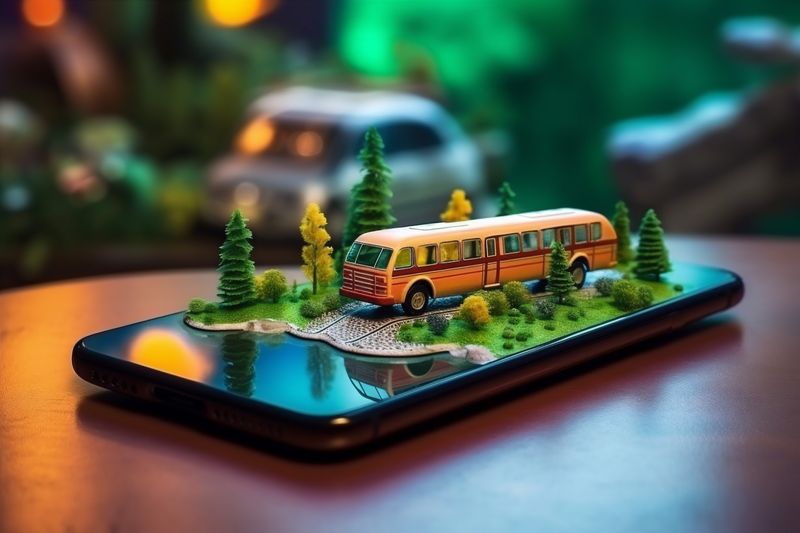 position direction location gps point mobile travel phone navigation map. Generative AI.