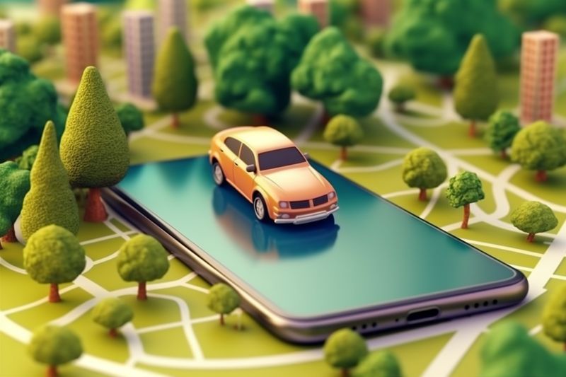 gps direction location phone travel mobile navigation position point map. Generative AI.