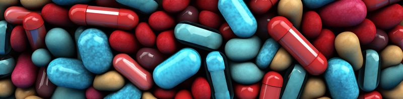 medicine medical pharmacy health drug pill capsule vitamin closeup background tablet. Generative AI.